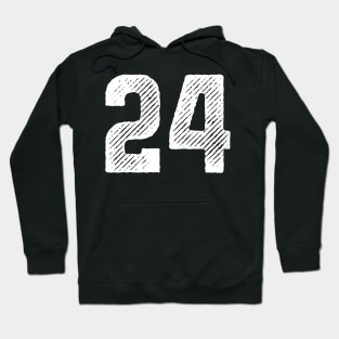 Rough Number 24 Hoodie